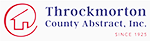 Throckmorton County Abstract Logo